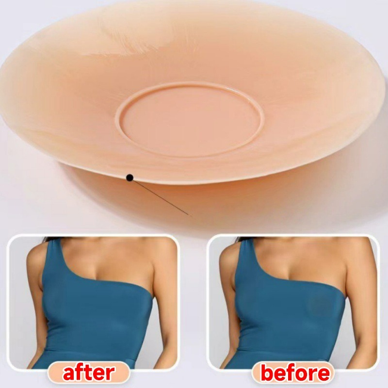 2/10 個男性用乳首カバー目に見えないシリコーン胸パッド抗 - Nipple Cover Pasties のレビューと価格