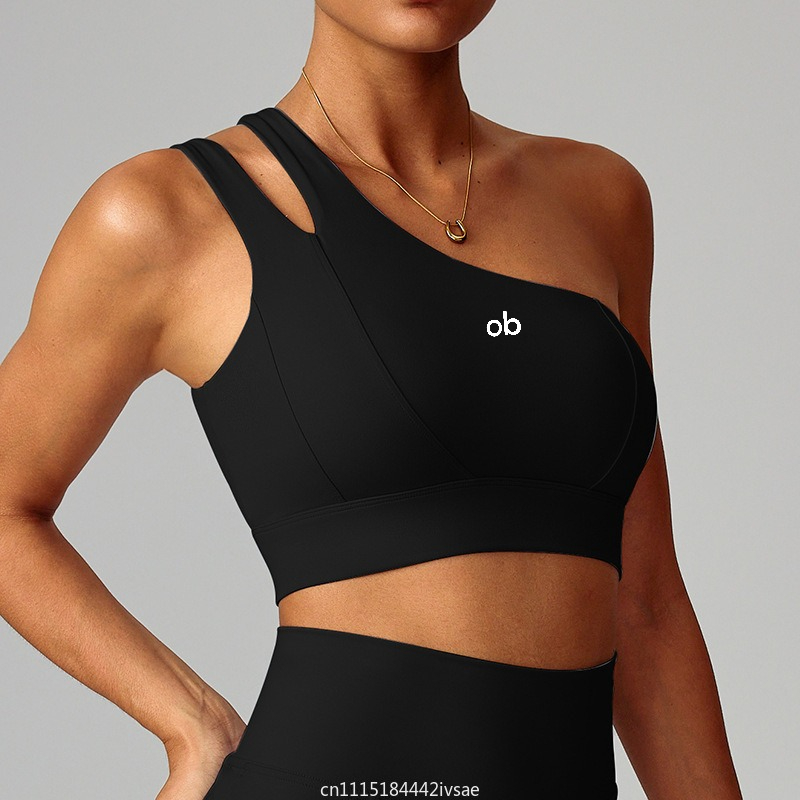 女性用下着、背中が開いたスポーツブラ、片肩デザインのセクシー - Push Up Bra Padded のレビューと価格