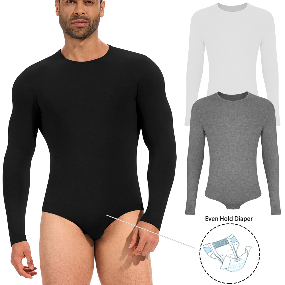 メンズ長袖ボディスーツ全身シェイパーロンパースパジャマウエス - Shapewear Bodysuit Firm のレビューと価格